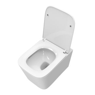 Унитаз подвесной BelBagno DUE-TOR BB5171CH-TOR/SC белый