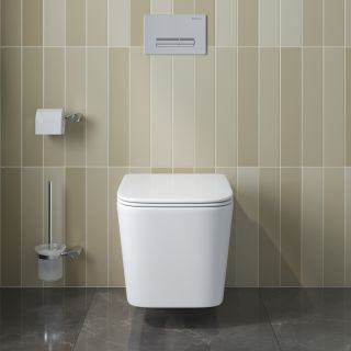 Унитаз подвесной BelBagno DUE-TOR BB5171CH-TOR/SC белый