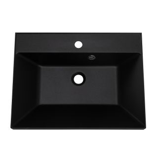 Раковина BelBagno из искусственного мрамора, 600x450x150, BB600/450-LV-ART-AST-NERO черный