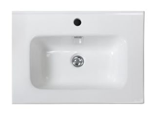 Раковина керамическая BelBagno BB600ETL, 610x460x170 белый