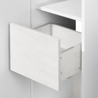 Шкаф-колонна Акватон Сакура левый ольха наварра/белый 1A219903SKW8L Шкаф-колонна Акватон Сакура левый ольха наварра/белый 1A219903SKW8L