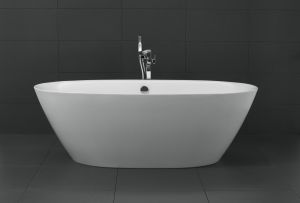 Акриловая ванна BelBagno отдельностоящая, белая BB68-1800
