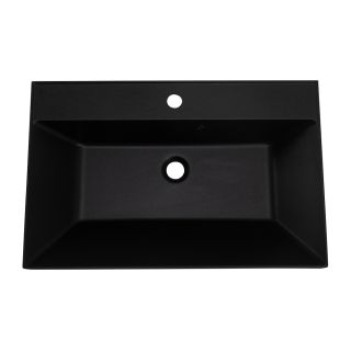 Раковина BelBagno из искусственного мрамора, 700x450x150, BB700/450-LV-ART-AST-NERO черный