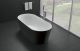 Акриловая ванна BelBagno 180x80см чёрный глянец BB71-1800-NERO-W0