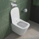 Унитаз подвесной безободковый с сиденьем BelBagno DUE 2.0 BB7107CHR/SC Унитаз подвесной безободковый с сиденьем BelBagno DUE 2.0 BB7107CHR/SC