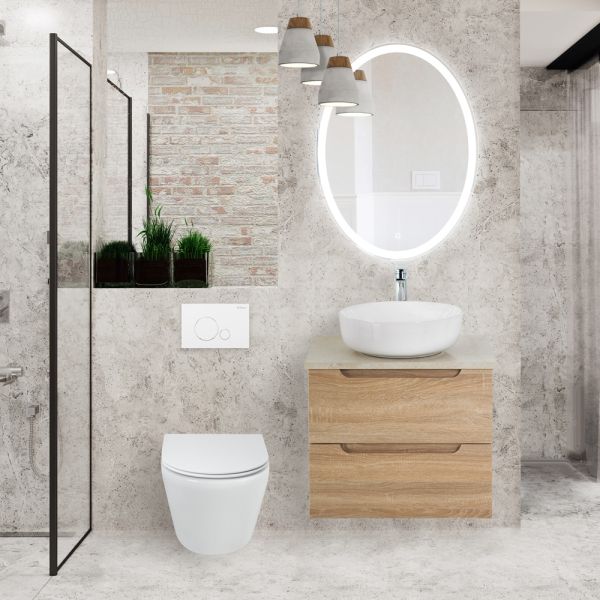 Сиденье для унитаза с микролифтом BelBagno Tre белый BB8001SC