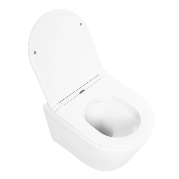Подвесной унитаз BelBagno Tre белый BB8001CHR/SC