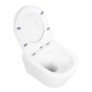 Подвесной унитаз BelBagno Tre белый BB8001CHR/SC