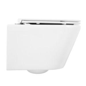 Подвесной унитаз BelBagno Tre белый BB8001CHR/SC