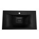 Раковина BelBagno из искусственного мрамора,  800x450x150, BB800/450-LV-ART-PR-NERO черный