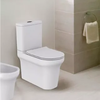 Чаша унитаза BelBagno, P-trap BB829CP белый
