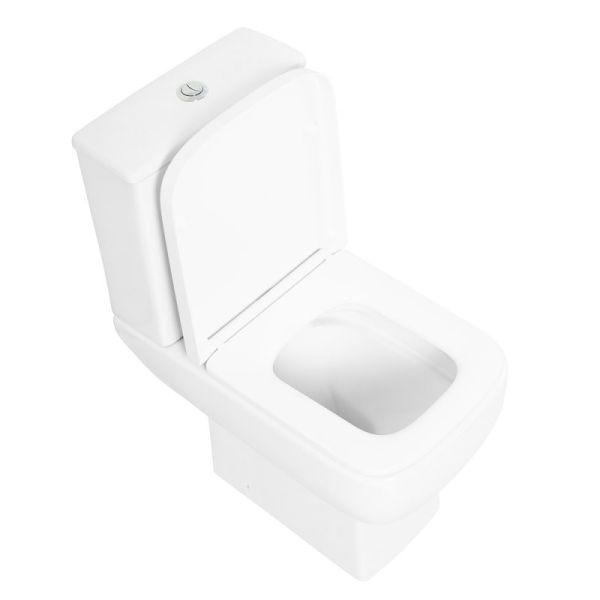 Чаша унитаза BelBagno Aurora BB8604CPR/SC безободковый белый (крышка в комплекте) Чаша унитаза BelBagno Aurora BB8604CPR/SC безободковый белый (крышка в комплекте)