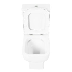 Чаша унитаза BelBagno Aurora BB8604CPR/SC безободковый белый (крышка в комплекте)