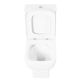 Чаша унитаза BelBagno Aurora BB8604CPR/SC безободковый белый (крышка в комплекте) Чаша унитаза BelBagno Aurora BB8604CPR/SC безободковый белый (крышка в комплекте)
