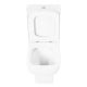 Чаша унитаза BelBagno Aurora BB8604CPR/SC безободковый белый (крышка в комплекте) Чаша унитаза BelBagno Aurora BB8604CPR/SC безободковый белый (крышка в комплекте)