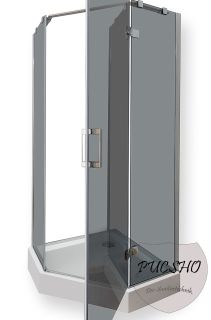 Душевой уголок Pucsho Trapez Grey 331 И0000098 100x100 с поддоном Ap 310 Душевой уголок Pucsho Trapez Grey 331 И0000098 100x100 с поддоном Ap 310