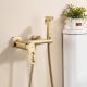 Гигиенический душ со смесителем Raglo R51.51.03 золотой сатин