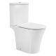 Унитаз-компакт Azario Vise AZ-1343BT безободковый белый