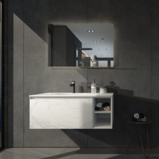 Тумба с раковиной Orans Rock&Wood  8101100W  100 см Тумба с раковиной Orans Rock&Wood  8101100W  100 см