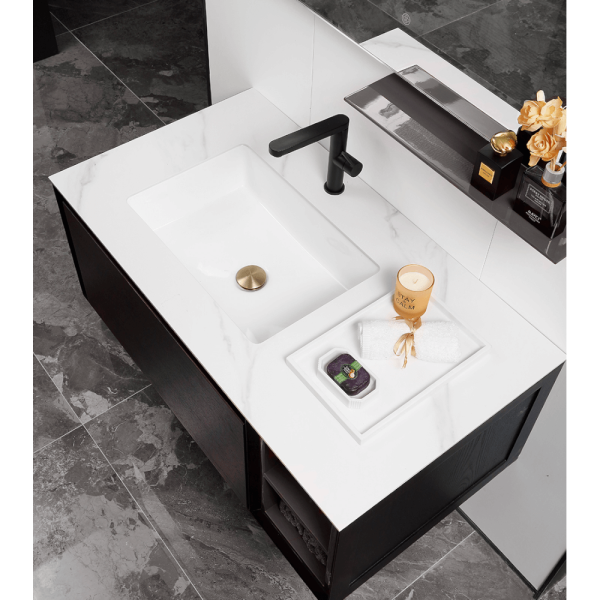 Тумба с раковиной Orans Rock&Wood  8102000  100 см