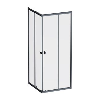 Душевой уголок AM.PM Sunny W87G-403-8080-BT профиль черный матовый 80x80 см Душевой уголок AM.PM Sunny W87G-403-8080-BT профиль черный матовый 80x80 см