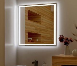 Зеркало с подсветкой Art&Max Monza 60см AM-Mon-600-600-DS-F Зеркало с подсветкой Art&Max Monza 60см AM-Mon-600-600-DS-F