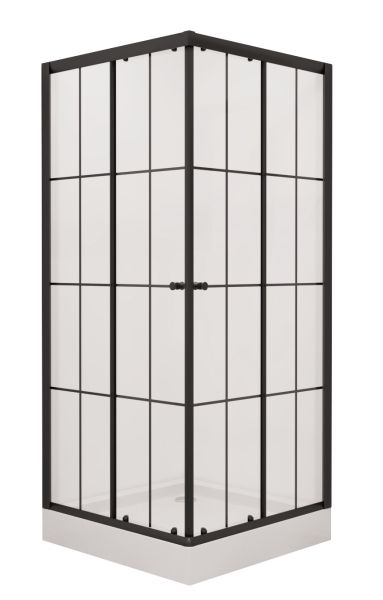 Душевой уголок Niagara Nova 100x100см чёрный NG-0100