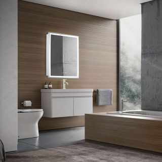 Зеркальный шкаф с подсветкой Azario Киото LED-00002358 60 см белый