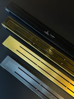 Душевой лоток Boheme Premium Trendy 983-80-GM 80 см оружейная сталь Душевой лоток Boheme Premium Trendy 983-80-GM 80 см оружейная сталь