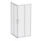 Душевой уголок Am.Pm Above W9XG-403-9090-MT 90x90 см профиль хром стекло прозрачное