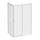 Душевой уголок Am.Pm X-joy W94G-403-120280-MТ1К 120x80 см без поддона хром матовый