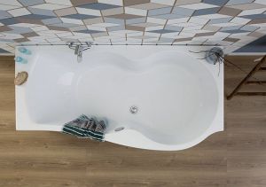 Акриловая ванна Aquanet Nicol 170x85 R