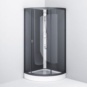 Душевая кабина Am.Pm X-Joy 90x90см графит W88C-301-090GG