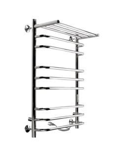 Полотенцесушитель электрический Indigo Brace Lux LCBLE70-40PRt с полкой 70x40 см хром