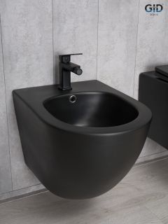 Биде подвесное Gid 21103 черное