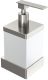 Дозатор Boheme Qubic 10727-NB никель брашированный