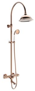 Душевая система с термостатом AltroBagno Beatrice 030403 R Or золото розовое