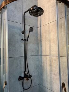 Душевая система с термостатом AltroBagno Beatrice 030407 BrNe черная бронза