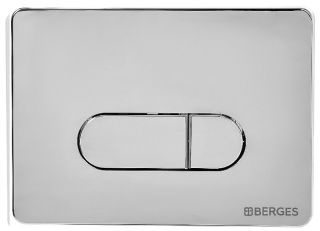 Кнопка смыва Berges Novum хром глянец 040033 Кнопка смыва Berges Novum хром глянец 040033