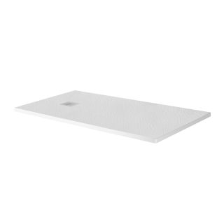 Душевой поддон BelBagno UNO TRAY-MR-UNO-AH-170/70-35-W-BO из искусственного мрамора в комплекте с сифоном