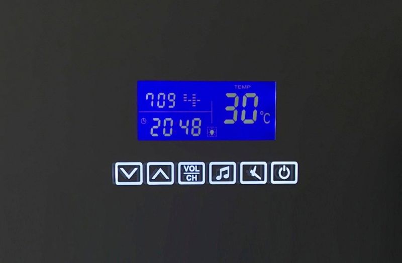 Зеркало круглое BelBagno SPC-RNG-800-LED-TCH-RAD с bluetooth, термометром и радио
