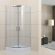 Душевой уголок BelBagno Uno 195 R 2 95 P Cr стекло текстурное Душевой уголок BelBagno Uno 195 R 2 95 P Cr стекло текстурное