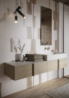 Плитка Ceramika Paradyz Белла черная ректификат 29,8x89,8 (1,07)