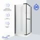 Душевая кабина Ceruttispa MIMI90BF (90x90x215-225)