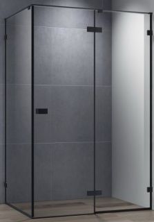 Душевой уголок Cezares Bellagio 140x100см чёрный BELLAGIO-AH-1-140/100-C-NERO