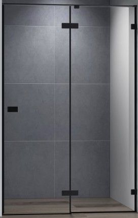 Душевая дверь Cezares Bellagio 140см чёрный BELLAGIO-B-12-140-C-NERO