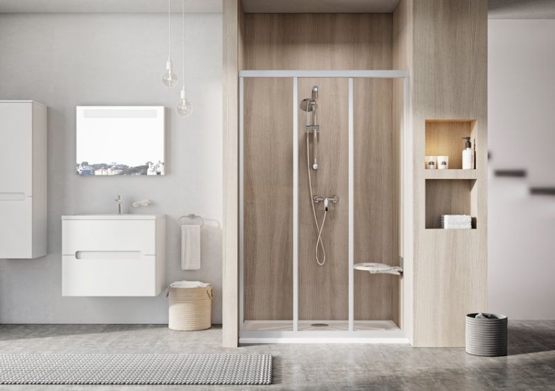 Душевая дверь Ravak Supernova ASDP3-120 00VG0102Z1 Transparent профиль белый