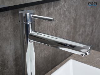 Смеситель высокий для раковины Gid Berlin SS080-CH-D SS080CHD хром Смеситель высокий для раковины Gid Berlin SS080-CH-D SS080CHD хром