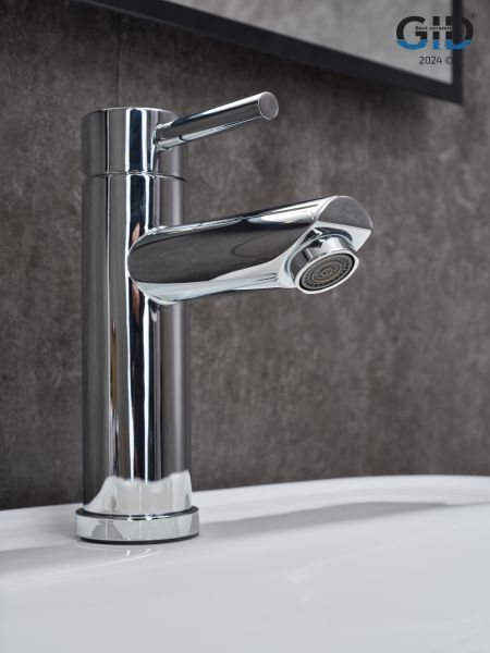 Смеситель для раковины Gid Berlin SS080-CH-K SS080CHK хром Смеситель для раковины Gid Berlin SS080-CH-K SS080CHK хром