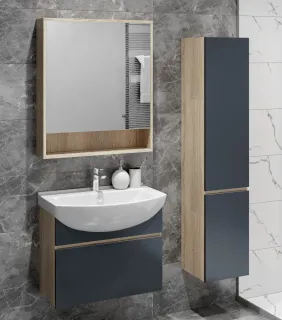Раковина Sanita Luxe Бест WB.FN/Best/65-C/WHT.G/S1 65 см белый